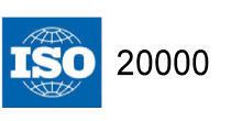 ISO 20000 certification logo